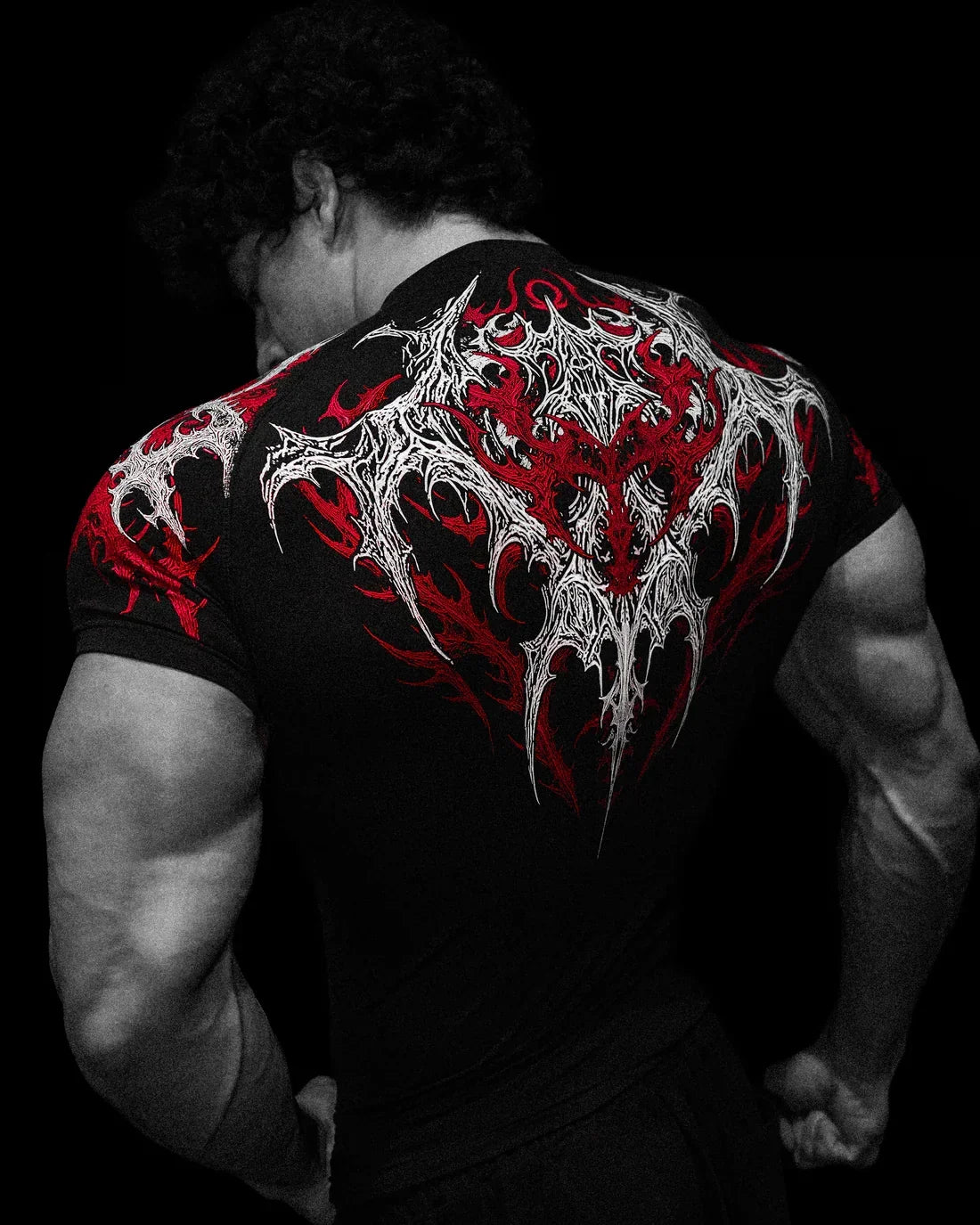 Breathe Divinity , Infernal Compression , Shortsleeve ( Heavenly Red)