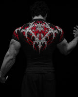 Breathe Divinity , Infernal Compression , Shortsleeve ( Heavenly Red)