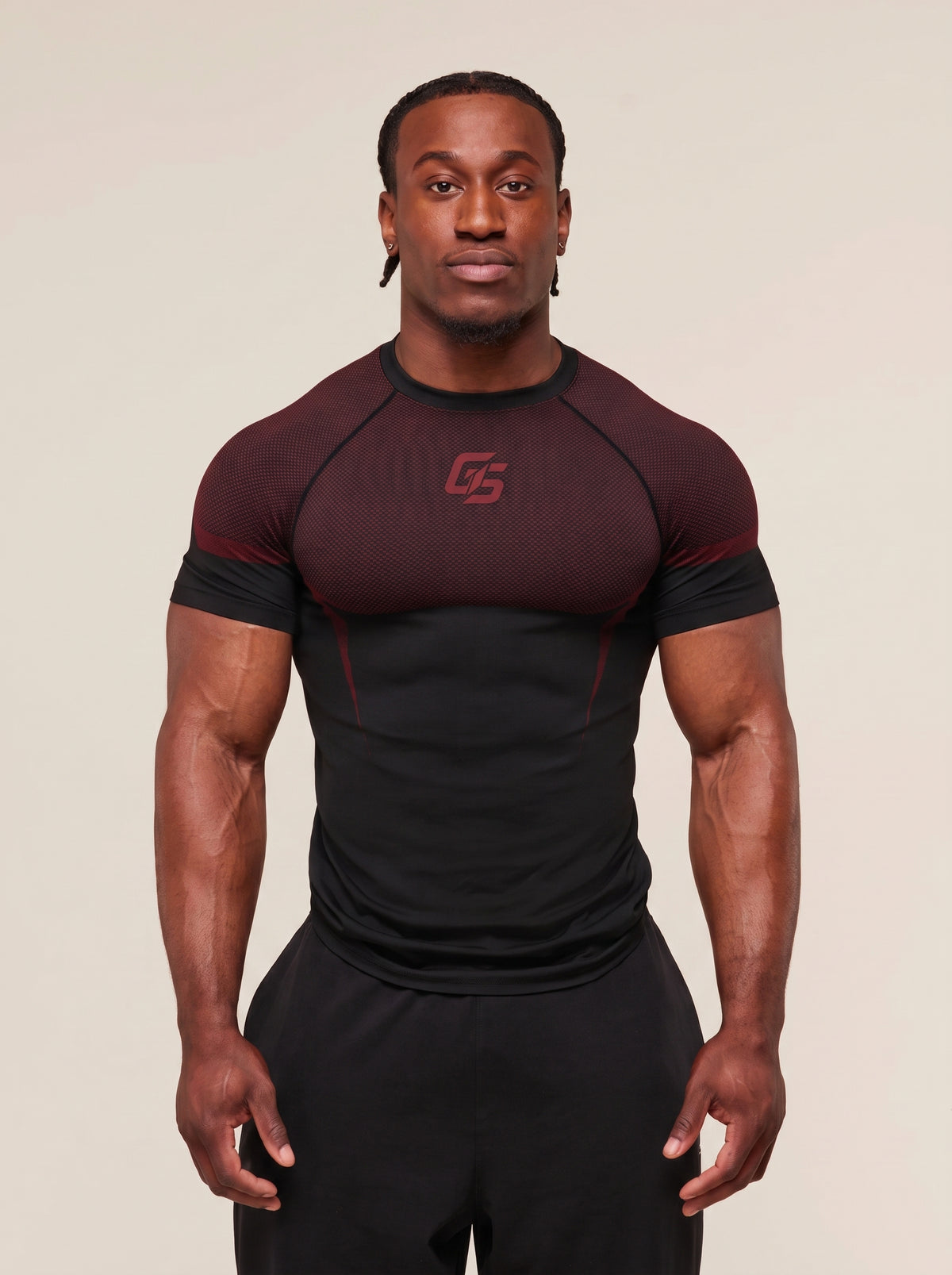 Onyx 5.0 Seamless Compression Carmine Red
