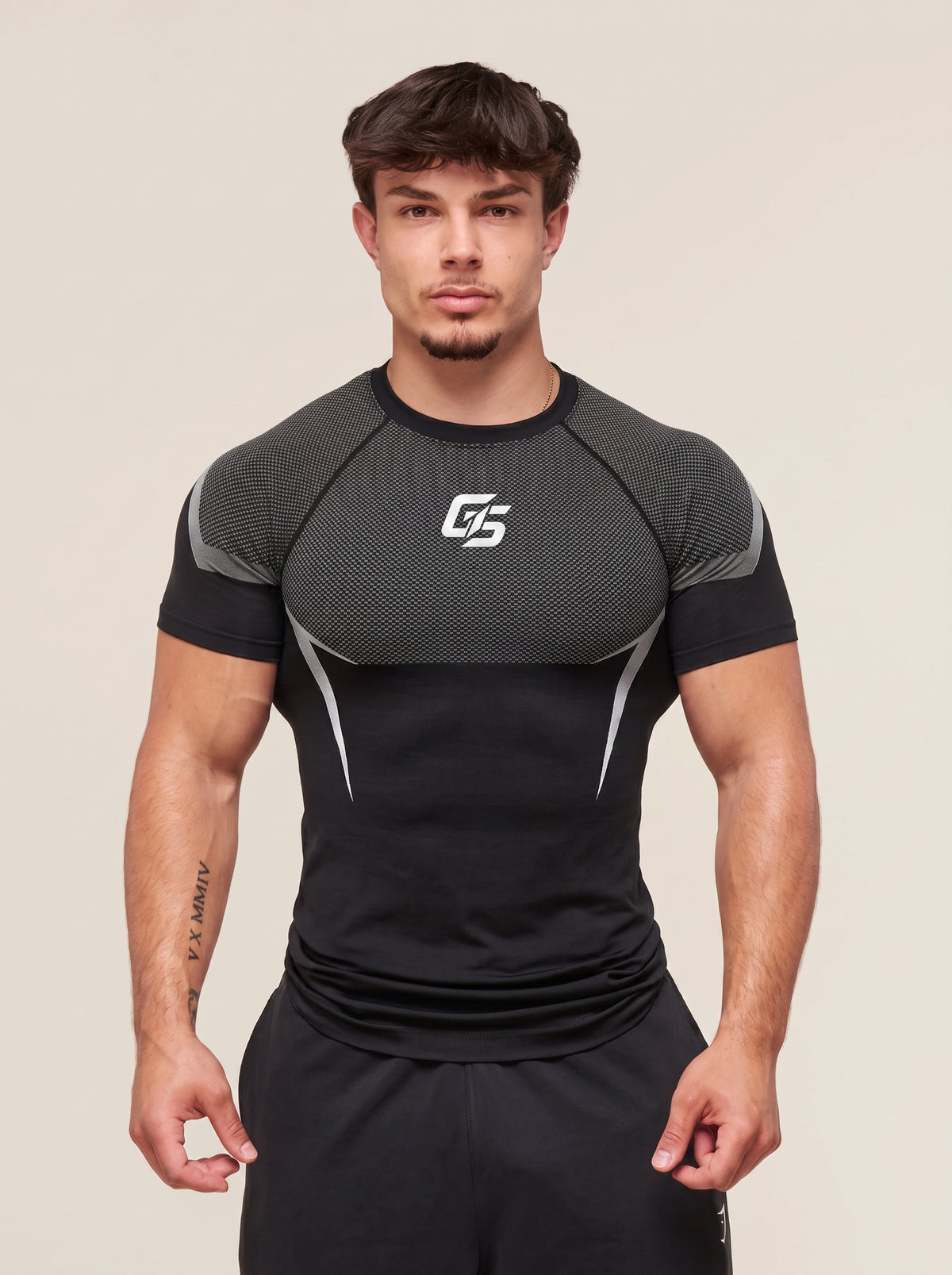 Onyx Seamless Compression Light Grey