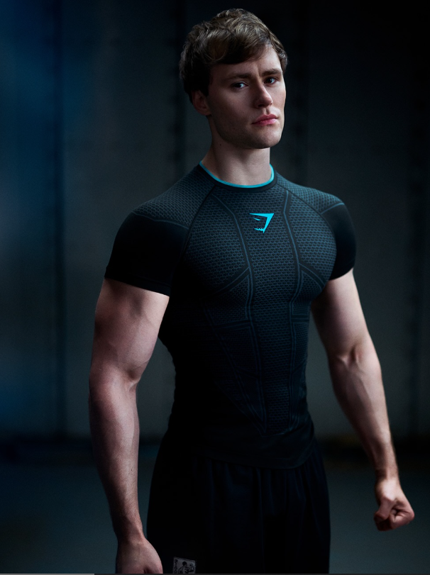 ONYX V1 Blue Performance Compression shirt